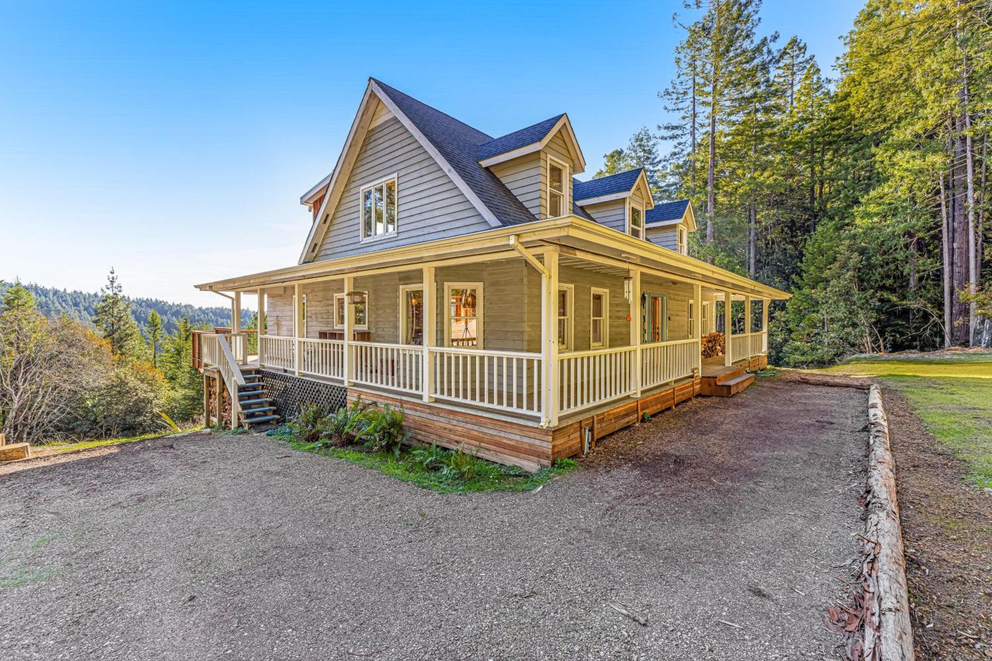 Mendocino Redwood Retreat - Vista Home Albion Kültér fotó