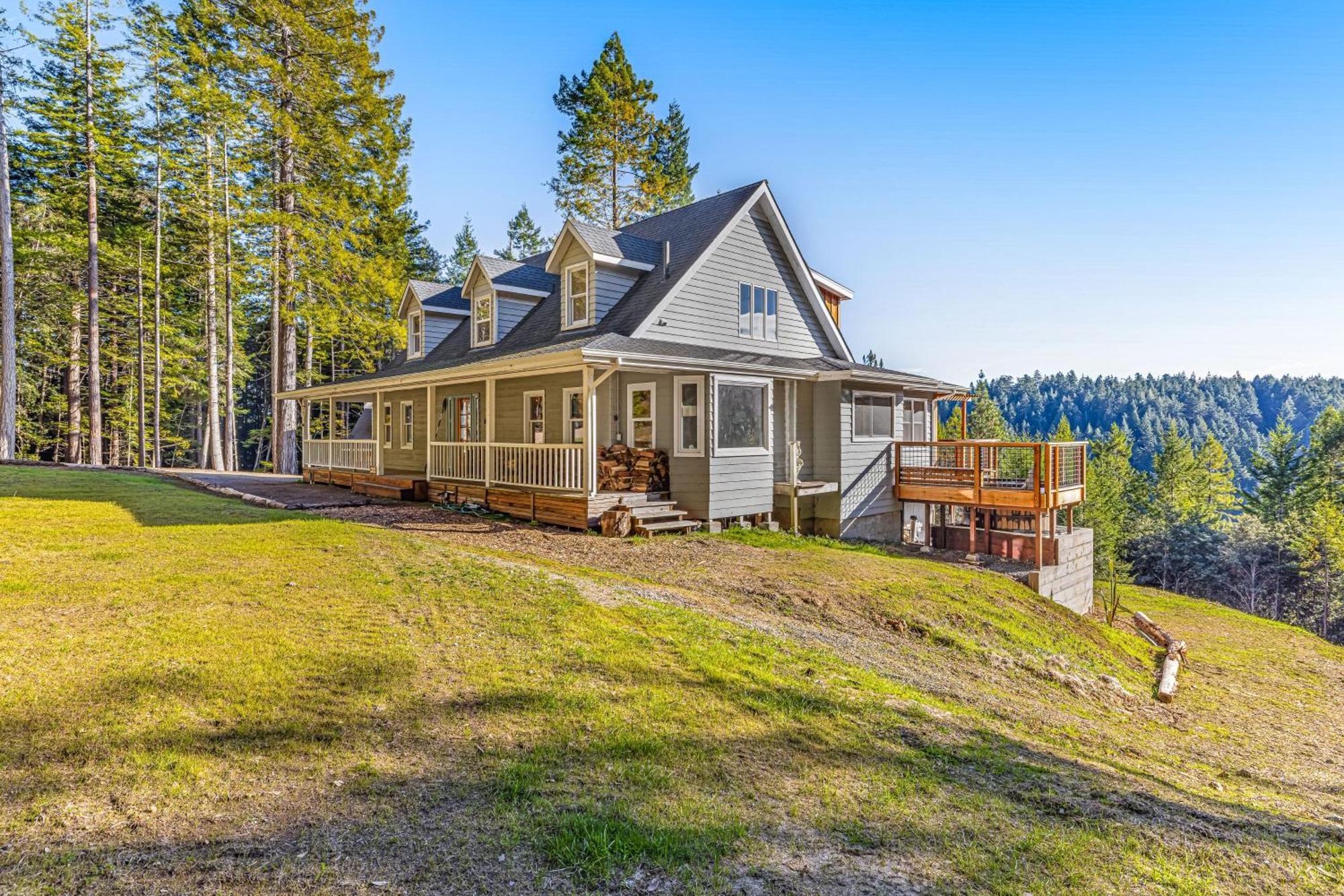 Mendocino Redwood Retreat - Vista Home Albion Kültér fotó